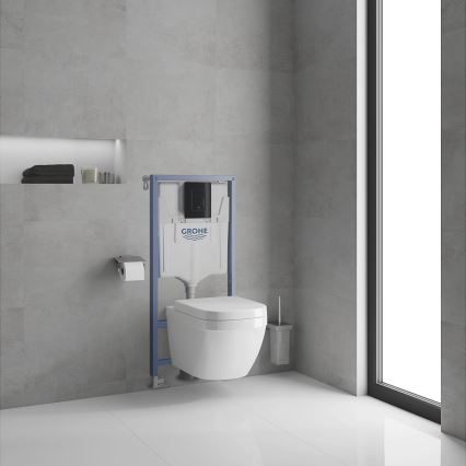 GROHE 39941000 - SOLIDO WC-set 1,13 m, glanzend chroom
