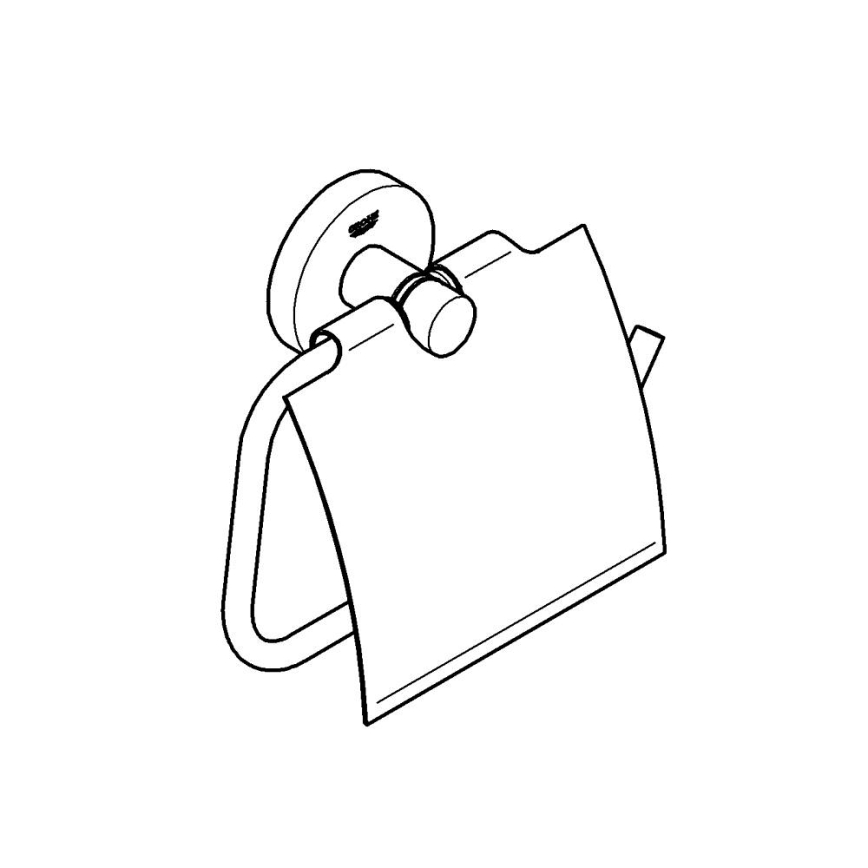 GROHE 40367001 - Toiletrolhouder ESSENTIALS 167 x 119 mm glanzend chroom