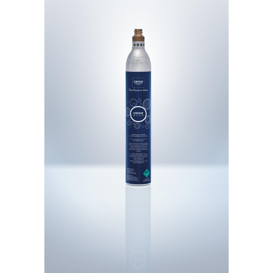 GROHE 40422000 - CO2-fles voor GROHE BLUE 425 g CO2 (4 stuks) roestvrij staal