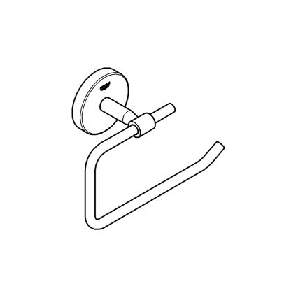 GROHE 40457001 - BAUCOSMOPOLITAN toiletrolhouder, glanzend chroom