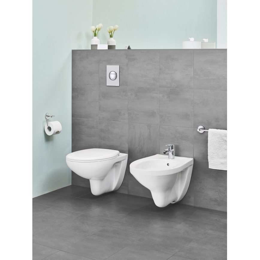GROHE 40457001 - BAUCOSMOPOLITAN toiletrolhouder, glanzend chroom
