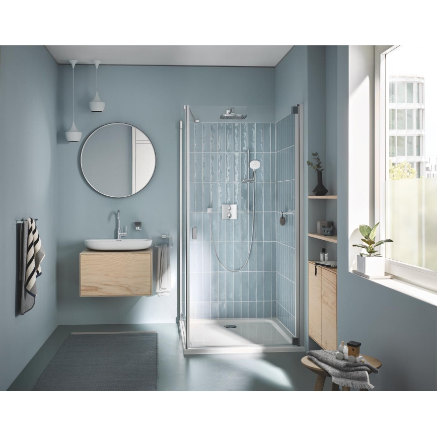 GROHE 40509001 - Handdoekhouder ESSENTIALS CUBE 600 mm glanzend chroom