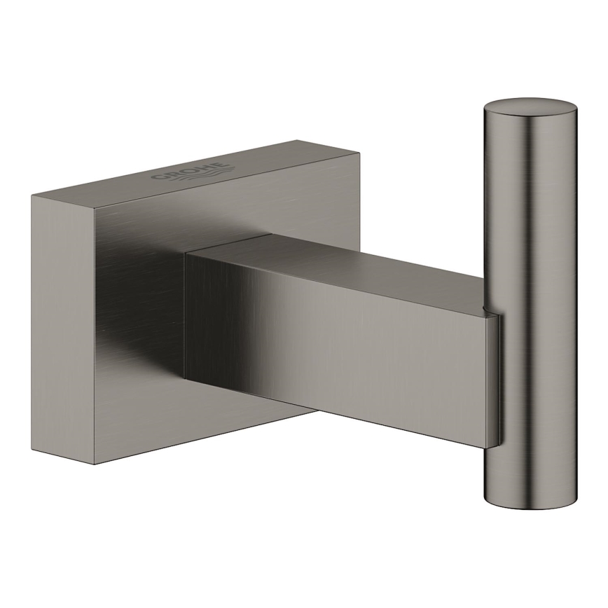 GROHE 40511AL1 - Haak voor badjas ESSENTIALS CUBE, grafiet