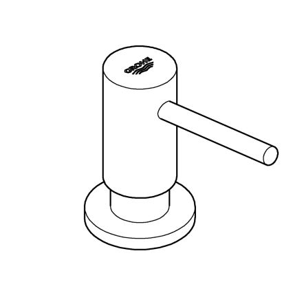 GROHE 40535000 - Zeepdispenser COSMOPOLITAN 500 ml glanzend chroom