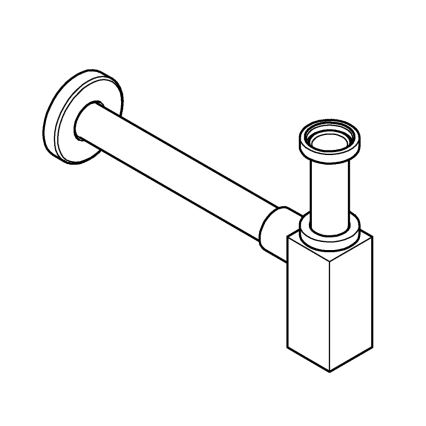 GROHE 40564A00 - Sifon Sifons grafiet