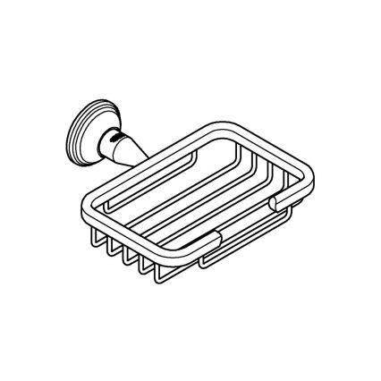 GROHE 40659001 - Hoekplank ESSENTIALS AUTHENTIC glanzend chroom