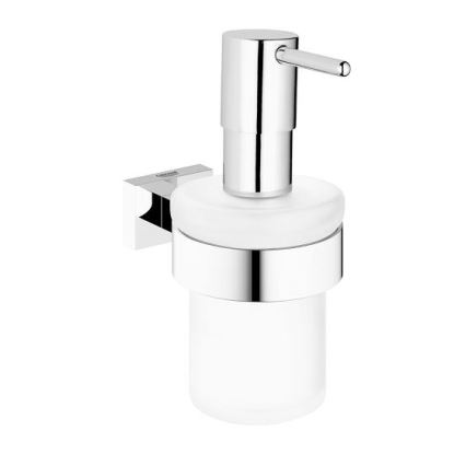 GROHE 40756001 - Dispenser voor vloeibare zeep ESSENTIALS CUBE 160 ml glanzend chroom