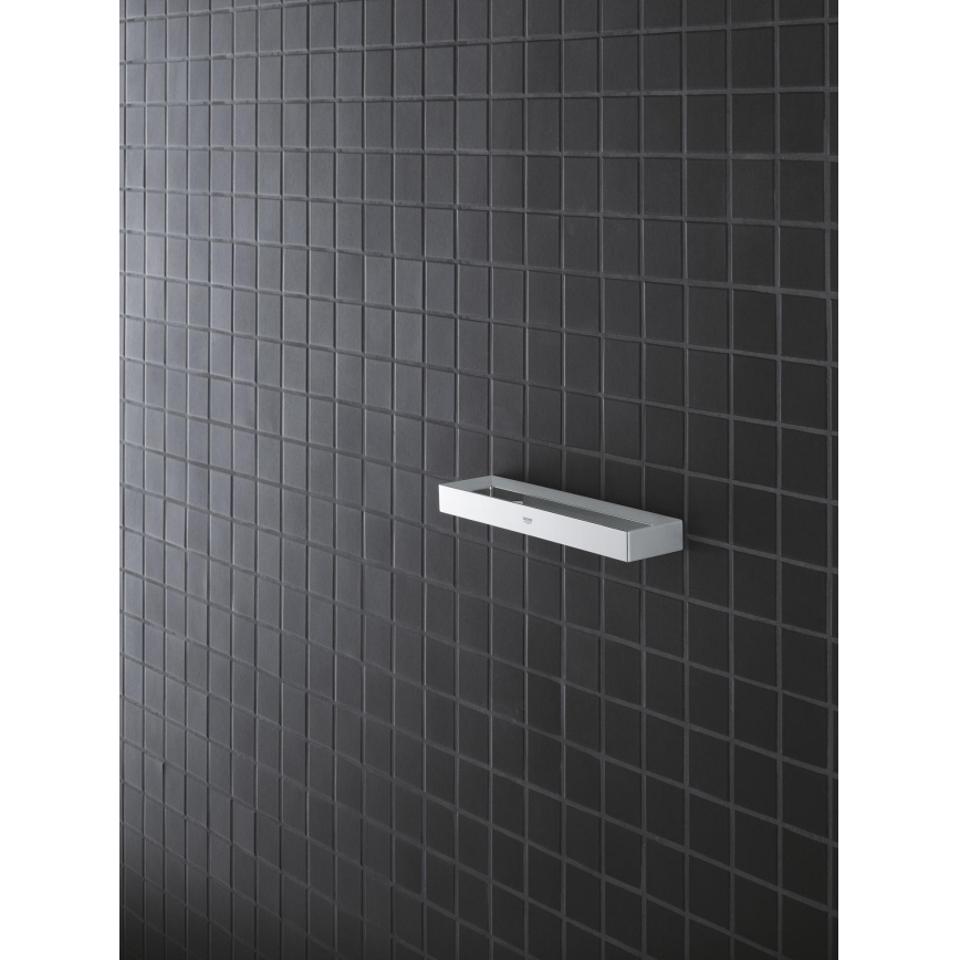 GROHE 40766000 - Handdoekhouder SELECTION CUBE 25 × 6 × 1,5 cm glanzend chroom