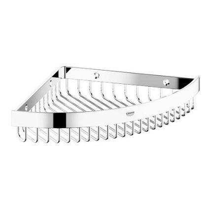 GROHE 40809000 - Draadzeephouder SELECTION CUBE 20 × 20 cm glanzend chroom