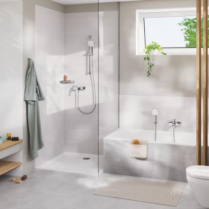GROHE 40809000 - Draadzeephouder SELECTION CUBE 20 × 20 cm glanzend chroom
