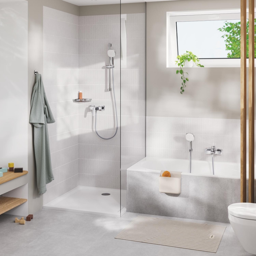 GROHE 40809000 - Draadzeephouder SELECTION CUBE 20 × 20 cm glanzend chroom