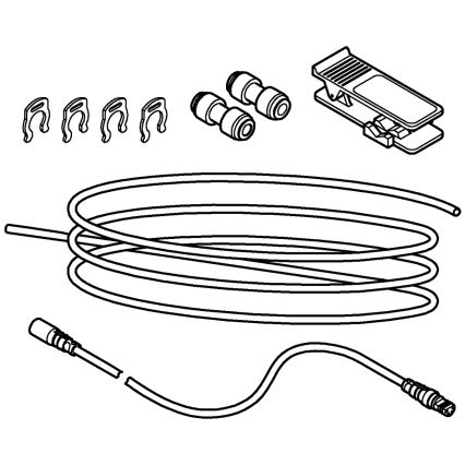 GROHE 40843000 - Verlengset BLUE glanzend chroom