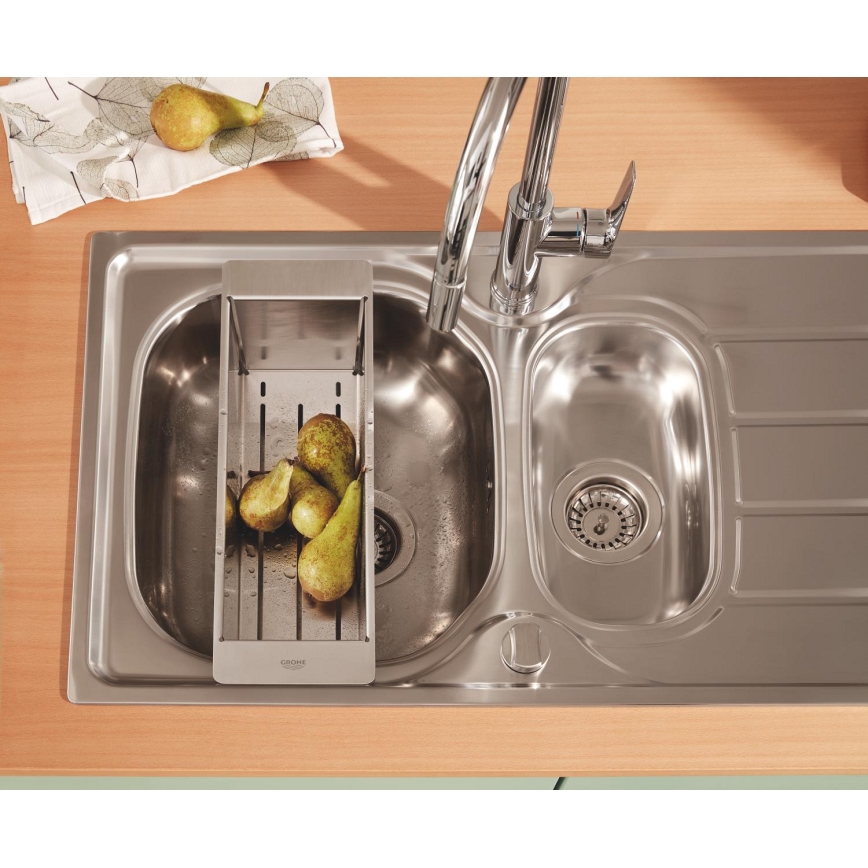 GROHE 40852SD0 - Multifunctioneel vergiet 450 × 150 × 100 mm, roestvrij staal