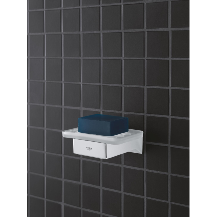 GROHE 40865000 - SELECTION CUBE-houder in glanzend chroom