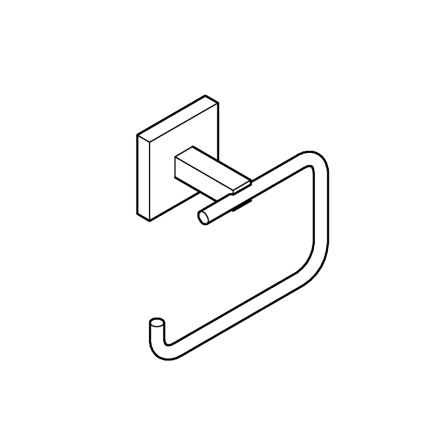 GROHE 409782430 - Toiletrolhouder START CUBE zwart