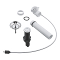 GROHE 40986SD0 - Afvoerset voor keukenspoelbakken Ø 35 mm, RVS