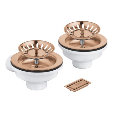 GROHE 40997DL0 - Koperen afvoerset