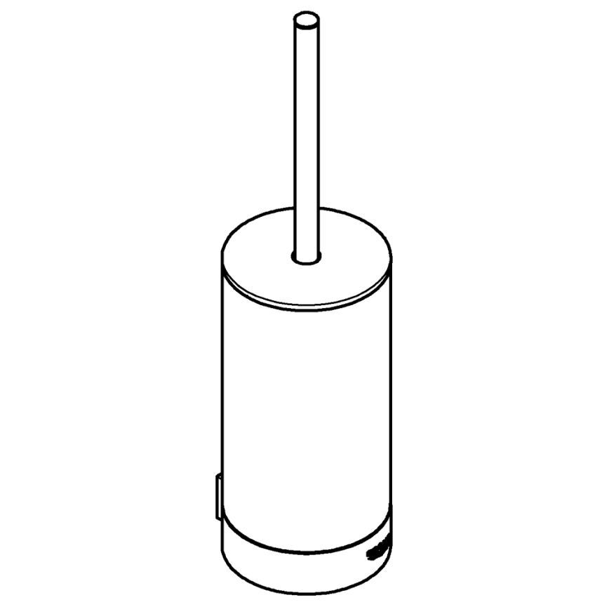 GROHE 41076GL0 - SELECTION WC-reinigingsset, goud