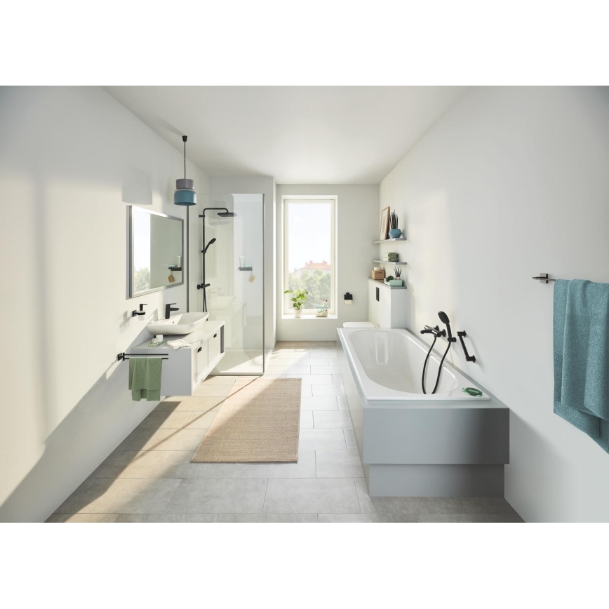 GROHE 410942430 - Badgreep START CUBE 354 mm zwart