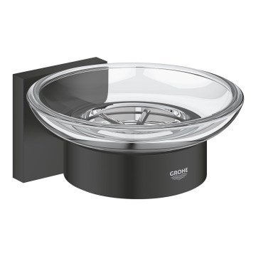 GROHE 410962430 - Zeepbakje START CUBE 110 x 56 x 125 mm zwart