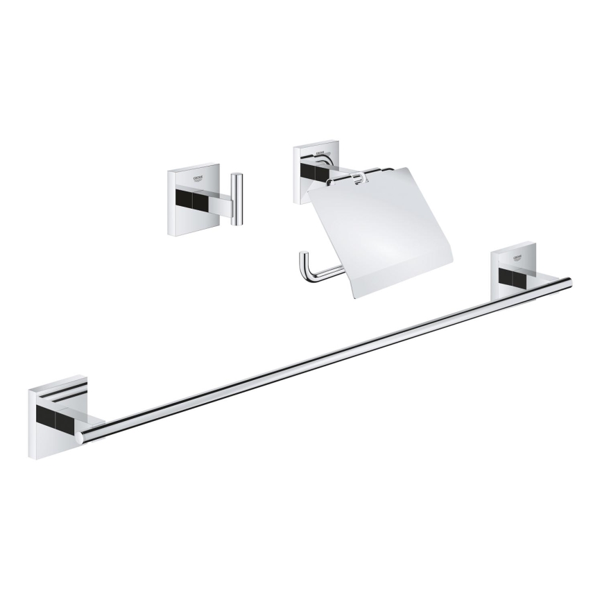 GROHE 41124000 - Accessoireset START CUBE 558 mm glanzend chroom