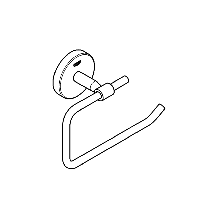 GROHE 41165000 - Toiletrolhouder START COSMOPOLITAN 153 × 109 mm chroom