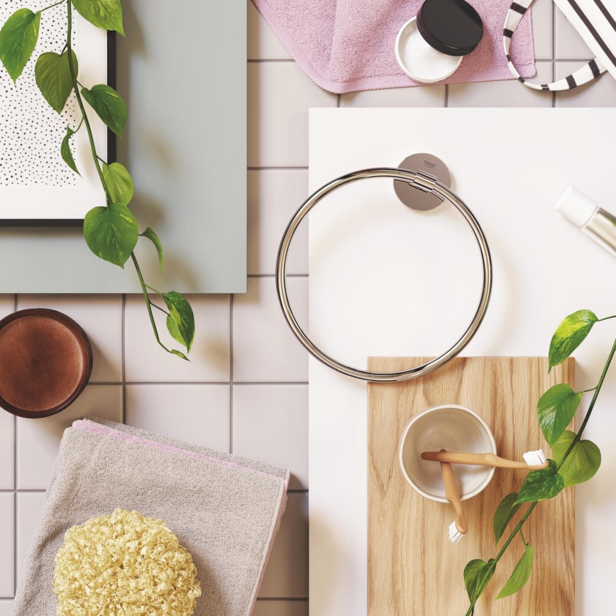 GROHE 41167000 - START COSMOPOLITAN handdoekhouder Ø 200 mm, glanzend chroom