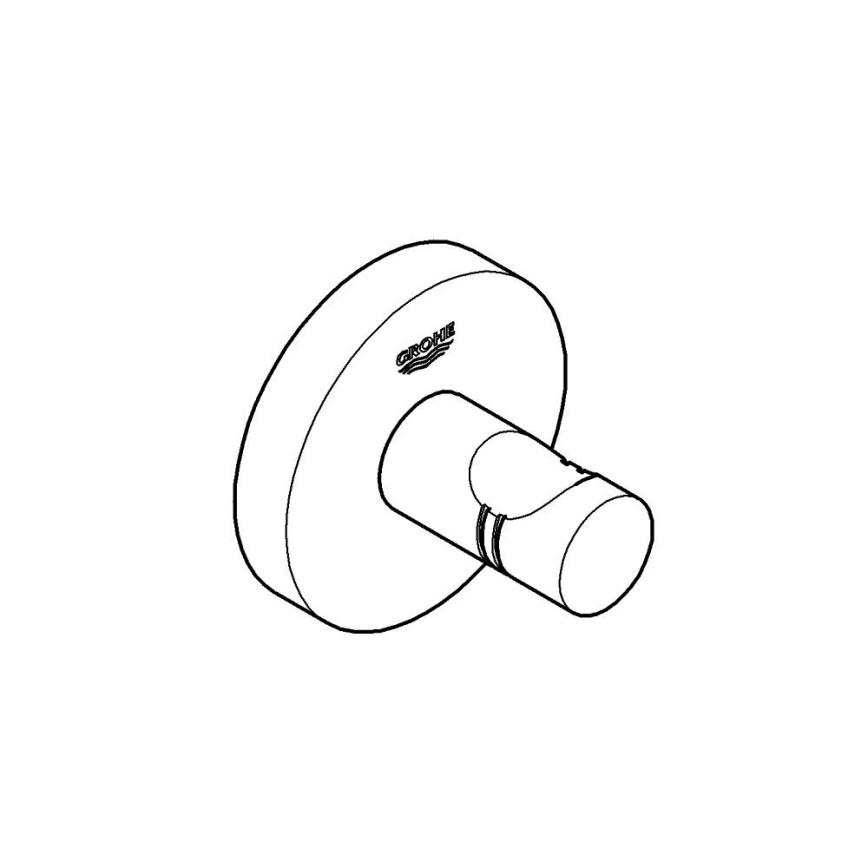 GROHE 41173000 - Haak voor badjas START glanzend chroom