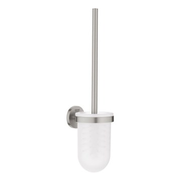 GROHE 41185DC0 - ESSENTIALS toiletborstelset, RVS