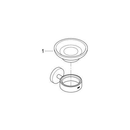 GROHE 41193000 - Zeepbakje ESSENTIALS, glanzend chroom