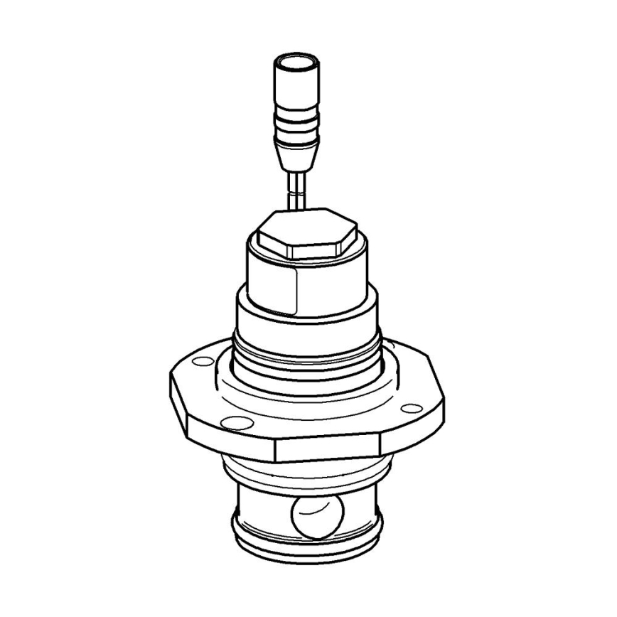 GROHE 42791000 - Magnetventiel met zeef voor 37751 glanzend chroom