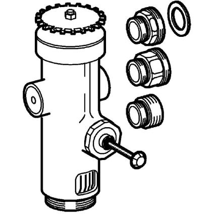 GROHE 43996000 - Drukspoelventiel RONDO 3”