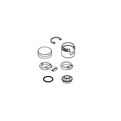 GROHE 46023000 - EUROMIX-hendel glanzend chroom