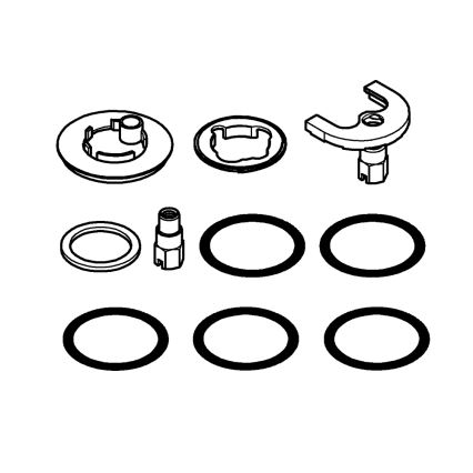 GROHE 46249000 - Contramoer glanzend chroom