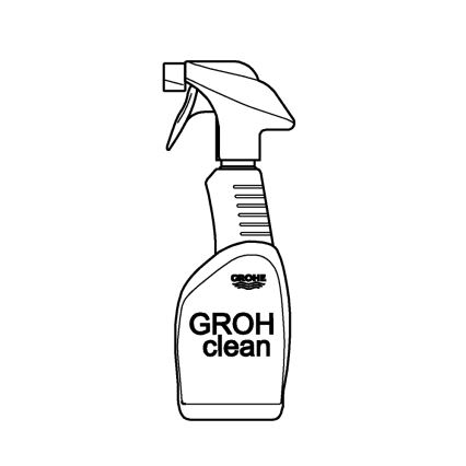 GROHE 48166000 - Reinigingsmiddel GROHCLEAN 500 ml