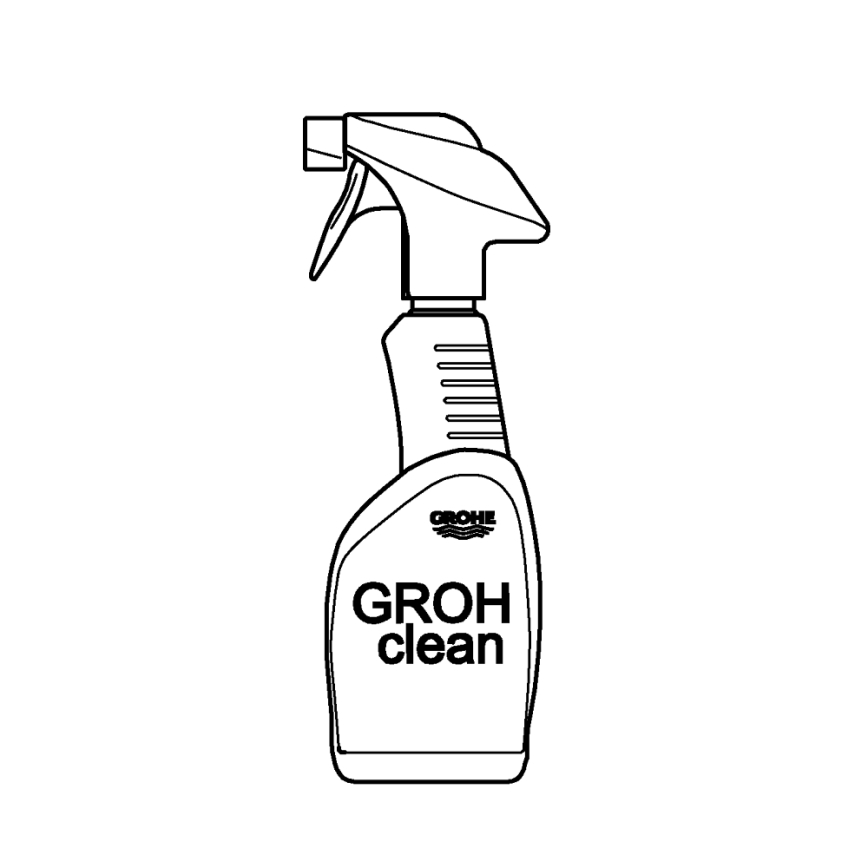 GROHE 48166000 - Reinigingsmiddel GROHCLEAN 500 ml