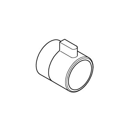 GROHE 49081000 - Afdekkap GROHTHERM glanzend chroom