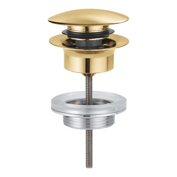 GROHE 65807GN0 - Gouden afvoerset