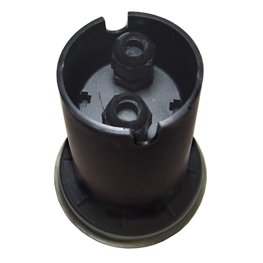 Grondspot voor buiten 1xGU10/35W/230V IP67 mat chroom