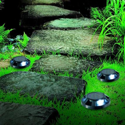 Grundig 12338 - LED Zonne-energie lamp 3xLED/1xAAA 600 mAh