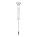 Grundig 89640 - LED-zonnelamp met thermometer LED/1,2V 600 mAh IP44