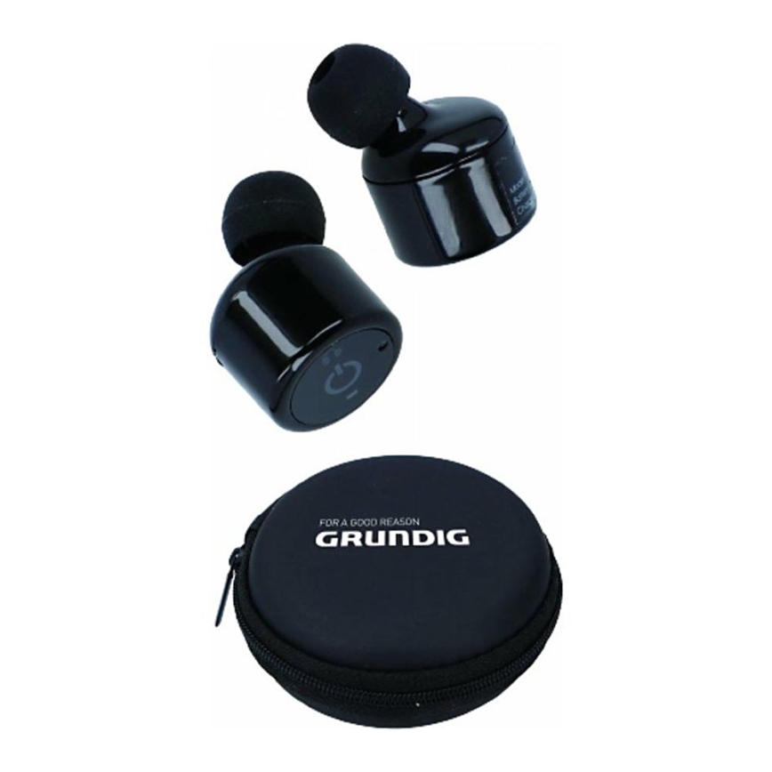 Grundig - Draadloze Oortjes Bluetooth zwart