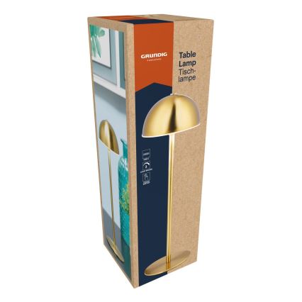 Grundig - LED Aanraaktafellamp LED/2W/5V 1200 mAh