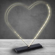 Grundig - LED Decoratie HEART LED/3xAA