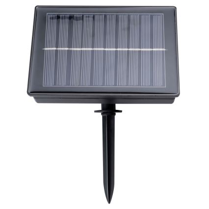 Grundig - LED Dimbaar zonne- ketting 50xLED/8 Functies 9,35m IP44 warm wit + afstandsbediening