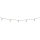 Grundig - LED Dimbaar zonne- ketting 50xLED/8 Functies 9,35m IP44 warm wit + afstandsbediening