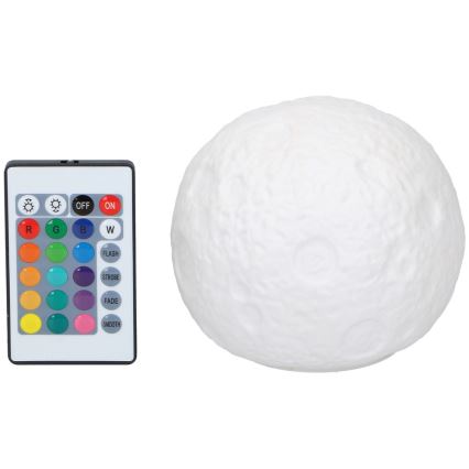 Grundig - LED RGB Decoratief bol 1xLED/3xAAA diameter 11 cm + afstandsbediening