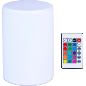 Grundig - LED RGB dimbare bureaulamp LED/3xAAA + afstandsbediening