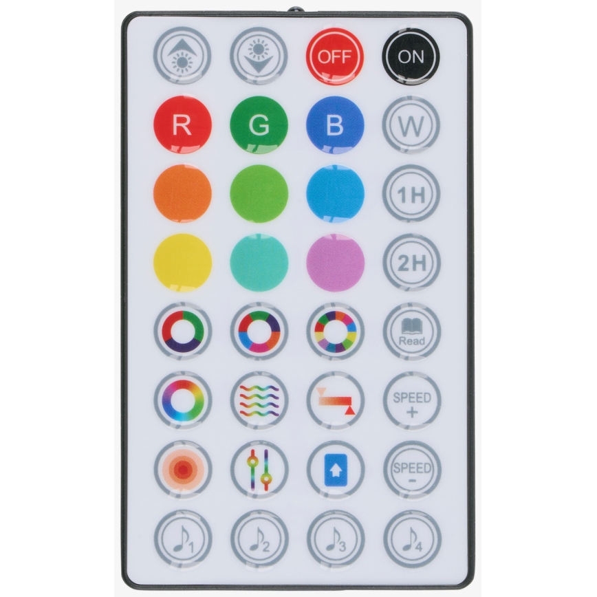 Grundig - LED RGB dimbare vloerlamp 2-in-1 LED/230V + afstandsbediening