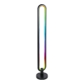 Grundig - LED RGB Dimbare vloerlamp LED/8W/5V + afstandsbediening